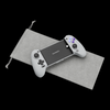 GameSir G8 Galileo Mobile Controller with console design, moveable Type-C port, and pass-through charging.