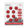 GameSir Thumb Grip Caps for gaming controllers in ruby red pack.